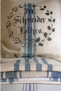 antique and vintage linen, textiles, haberdashery