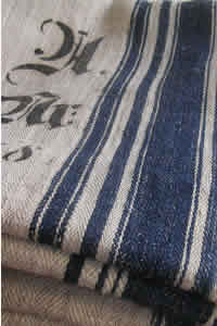antique and vintage linen, textiles, haberdashery